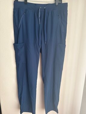 Woman’s Navy Drawstring Utility Pants Beyond Scrubs